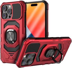 Apple iPhone 15 Pro Max Rome Tech Armor Case - Red