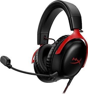 HyperX Cloud III Wired Gaming Headset 53mm Drivers for PC, PS5, Xbox Series X|S