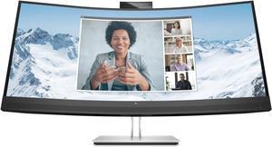 HP E34m G4 34" WQHD VA Monitor Curved 5ms GtG 400 nits Refresh Rate 75 Hz Vesa 100 mm 16.7 Million Colors Height adjustable USB-C - 40Z26AA