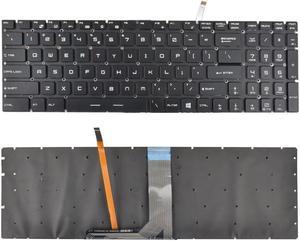New MSI GE62 GE72 US English Backlit Keyboard S1N3EUS215SA