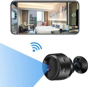 Wireless Security Camera  WiFi 1080P HD Battery Operated Home Camera Indoor Mini Camera with Night Vision Remote App Control for Home Elderly Baby Pet