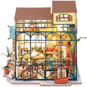 DIY 3D House Puzzle - Emily's Flower Shop 258pcs