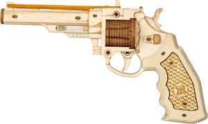 DIY 3D Moving Gears Puzzle - Gun - 102pcs