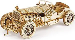 DIY 3D Puzzle - V8 Grand Prix Car - 220pcs