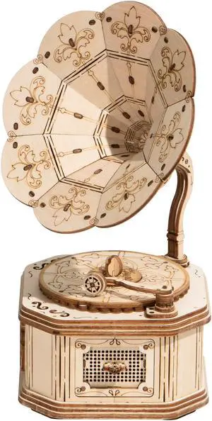 DIY 3D Puzzle - Gramophone - 122pcs