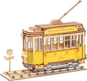 DIY 3D Puzzle - Tramcar - 145pcs