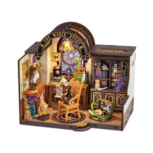 DIY 3D Wood Puzzle: Magic Study 267 pieces DIY 3D Wood Puzzle: Magic Study 267 pieces