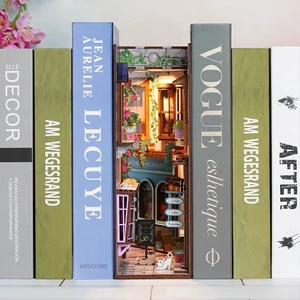 DIY 3D Book Nook Kit Island of Love Cafe 83pcs DIY 3D Book Nook Kit Island of Love Cafe 83pcs