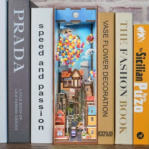 DIY 3D Book Nook Kit Travel with the Wind 143pcs DIY 3D Book Nook Kit Travel with the Wind 143pcs