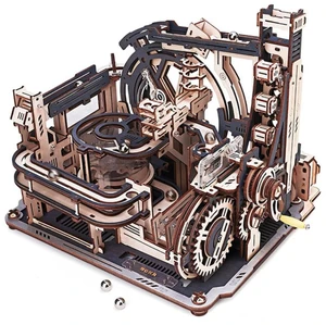 DIY 3D Moving Gears Puzzle - Marble SpacePort - 472 pcs DIY 3D Moving Gears Puzzle - Marble SpacePort - 472 pcs