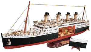 3D Puzzle 1912 Ocean Liner 433pcs DIY Lights Up 3D Puzzle 1912 Ocean Liner 433pcs DIY Lights Up