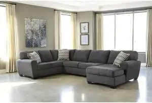 Alcudia 3 Piece Sectional Sofa Set Covers in Slate Polyester
