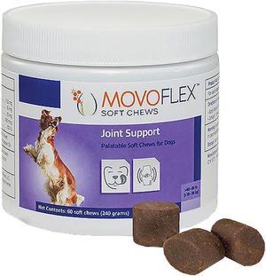 MovoFlex Joint Support Soft Chews for Medium Dogs 40-80lbs by Virbac (60 Chews)