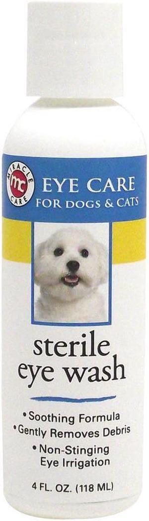 Miracle Eye Care Sterile Eye Wash for Dogs and Cats 4 oz.