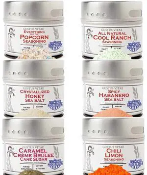 Ultimate Popcorn Seasoning Set - Six Pack