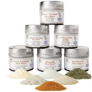 Chef's Secret Finishing Sea Salts Collection - 6 Tins