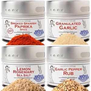Pantry Essentials Set - 4 Tins