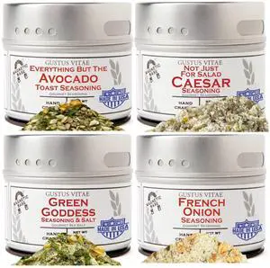 Super Salad Seasonings Collection | Set of 4