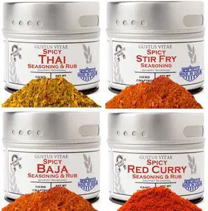 Spicy One Pot Wonders | Complete 4 Pack Collection | Authentic Gourmet Seasonings and Spice Blends