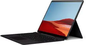 Microsoft Surface Pro X - SQ1 - 8 GB Memory - 512 GB SSD - 13" Touchscreen - With Detachable Keyboard - Windows 11 Pro - Matte Black - GRADE A