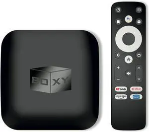 BOXY Android TV Box, Streaming Media Player 4K, Dune HD Media Center