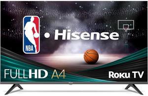 Hisense 43-Inch Class A4 Series FHD 1080p Smart Roku TV with Alexa Compatibility
