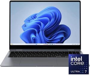 Samsung - Galaxy Book4 Pro 360 16" - Intel Core Ultra 7 - 16GB Memory - 1TB SSD - Moonstone Gray