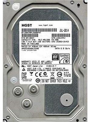HGST HMS5C4040ALE640 3.5" 4TB 5700RPM SATA Hard Disk Drive (HDD), Silver