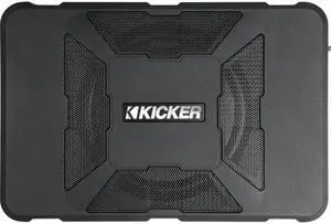 KICKER - Hideaway 8" Subwoofer with Enclosure and Integrated 150W Amplifier