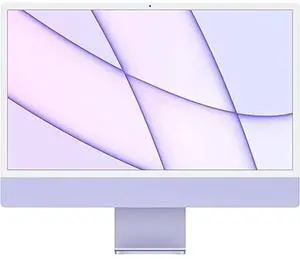 2021 Apple iMac M1 chip 8-core CPU (24 inch, 16GB RAM, 2TB) Purple