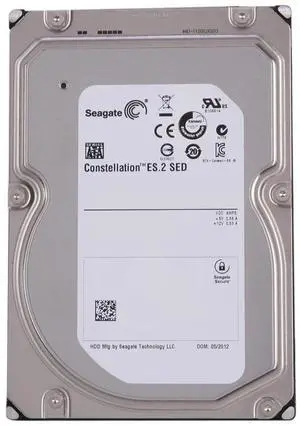 Seagate ST33000651NS 3.5" 3TB 7200RPM SATA Hard Disk Drive (HDD), Silver