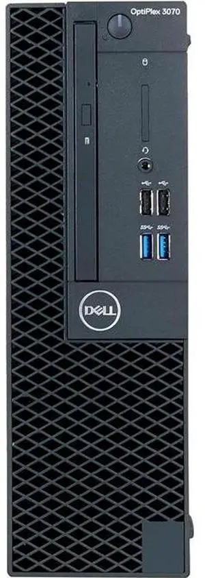 Dell OptiPlex 3070 SFF 8GB 256GB SSD Core i5-9500 3GHz WIN11P, Black