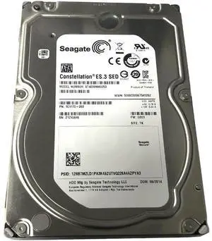 Seagate ST4000NM0053 3.5" 4TB 7200RPM SATA Hard Disk Drive (HDD), Silver