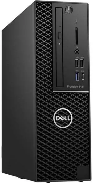 Dell Precision 3431 SFF 8GB 256GB SSD Core i7-9700 3.0GHz WIN11P, Black