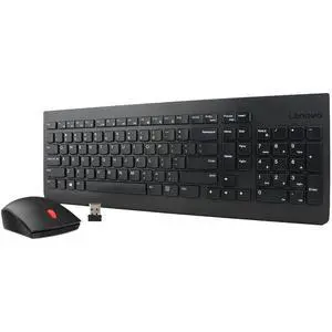 Lenovo 4X30M39469 Essential Wireless Keyboard and Mouse Combo, Black