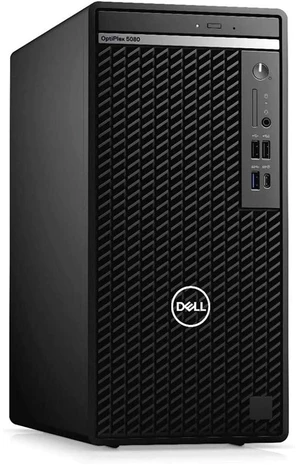 Dell Optiplex 5080 Tower 8GB 512GB SSD Core i5-10500 3.1GHz WIN11P, BLACK Dell Optiplex 5080 Tower 8GB 512GB SSD Core i5-10500 3.1GHz WIN11P, BLACK