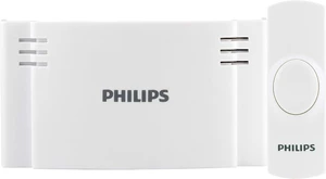 Philips Accessories Battery-Operated Philips 2-Melody Doorbell Kit, 1 Push Button, 4 Volume Levels White, DES1120W/27 Philips Accessories Battery-Operated Philips 2-Melody Doorbell Kit, 1 Push Button, 4 Volume Levels White, DES1120W/27