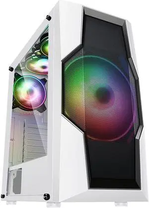 KITONE ATX MidTower PC Case with 1X200mm ARGB Fan Tempered Glass Side Panel Computer Case Fully Transparent Desktop Case Support 120240360 Liquid Cooler KITONE ATX MidTower PC Case with 1X200mm ARGB Fan Tempered Glass Side Panel Computer Case Fully Transparent Desktop Case Support 120240360 Liquid Cooler