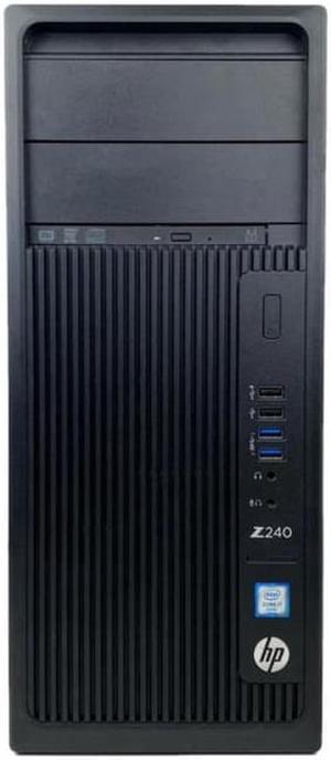 HP Z240 Mid-Tower Workstation - Intel Core i7-7700 3.6GHz 4 Core Processor, 8GB DDR4 Memory, 1TB SSD, Intel HD Graphics 630, Windows 10 Pro