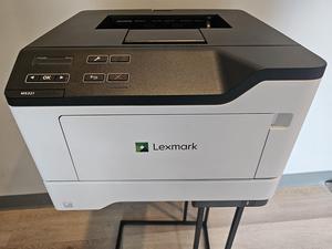 Lexmark 36S0100 MS321dn Compact Laser Printer, Monochrome, Networking, Duplex Printing