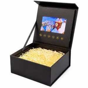 Sourcingbay 5" Video Gift Box with Screen, Auto-Play, USB-C, 4GB Black Sourcingbay 5" Video Gift Box with Screen, Auto-Play, USB-C, 4GB Black