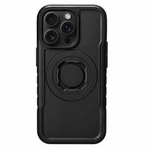 Sourcingbay Phone Case Compatible with iPhone 15 Pro, Quick-Release Lock for Bike & Motorcycle Mount, Slim Shockproof Cover, Black Sourcingbay Phone Case Compatible with iPhone 15 Pro, Quick-Release Lock for Bike & Motorcycle Mount, Slim Shockproof Cover, Black