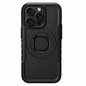 Sourcingbay Phone Case Compatible with iPhone 15 Pro Max, Quick-Release Lock for Bike & Motorcycle Mount, Slim Shockproof Cover, Black Sourcingbay Phone Case Compatible with iPhone 15 Pro Max, Quick-Release Lock for Bike & Motorcycle Mount, Slim Shockproof Cover, Black