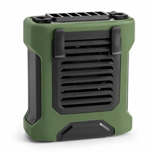Sourcingbay Compact Waist Fan 4-Speed Flashlight Digital Display 8000mAh Usb Rechargeable for Outdoor Work Green Sourcingbay Compact Waist Fan 4-Speed Flashlight Digital Display 8000mAh Usb Rechargeable for Outdoor Work Green