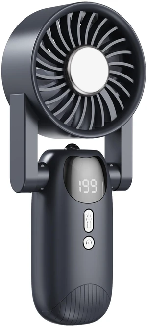 Sourcingbay Portable Handheld Cooling Fan 5-Speed Foldable Led Light 4000mAh Usb-C Rechargeable for Travel Work Gray Sourcingbay Portable Handheld Cooling Fan 5-Speed Foldable Led Light 4000mAh Usb-C Rechargeable for Travel Work Gray