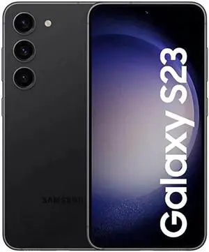 Samsung Galaxy S23 STANDARD EDITION Dual-SIM 128GB ROM + 8GB RAM Factory Unlocked 5G Smartphone (Phantom Black) - US Version