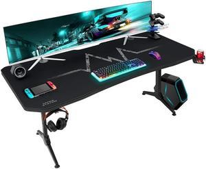 OPLITE Tilt Gaming Desk Blanco - Mesa Gaming