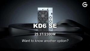 In Stock Goldshell KD6  SE Reday to Delivery 25.3T KDA Miner Upgrade of KD BOX PRO Cheaper Than KD6