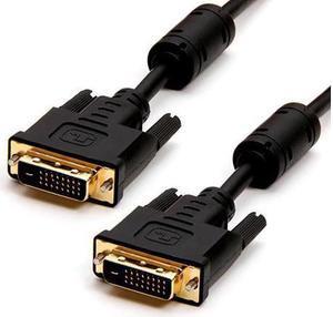 DVI to DVI Cable Dual Link Gold Plated DVI Dual Link CableDVI D Cable for Laptop Projector HDTV 3 Feet