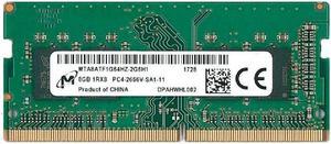 MICRON 8GB SO-DIMM 1Rx8 DDR4 PC4-21300 2666MHz Memory Module MTA8ATF1G64HZ-2G6H1